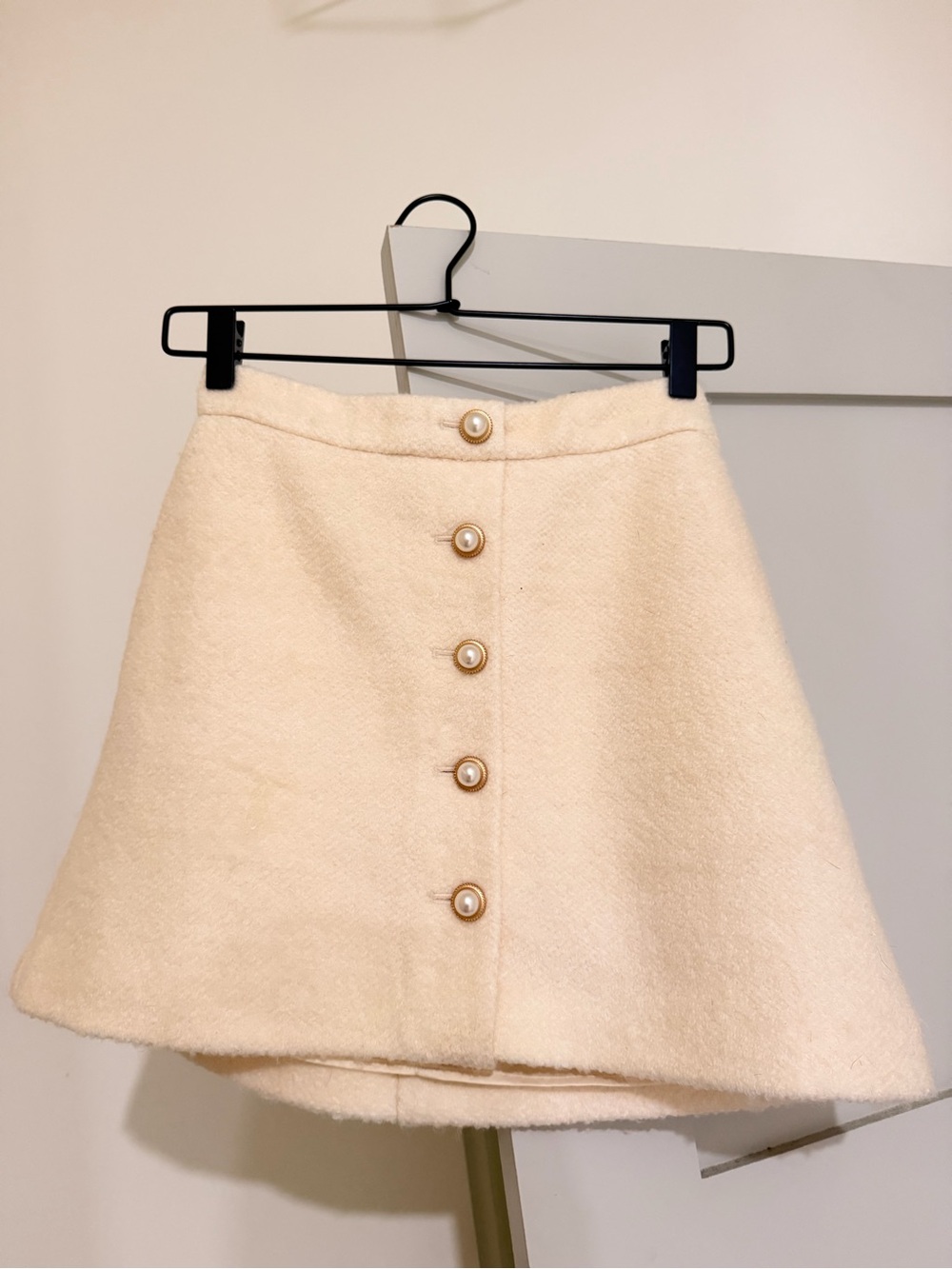 Reformation Cream Tweed Button-Front Two Piece Set - Picture 5 of 7